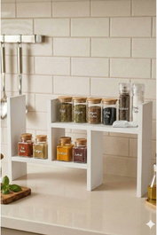 Hanah Home Estantería de Cocina Ck28C - Blanco